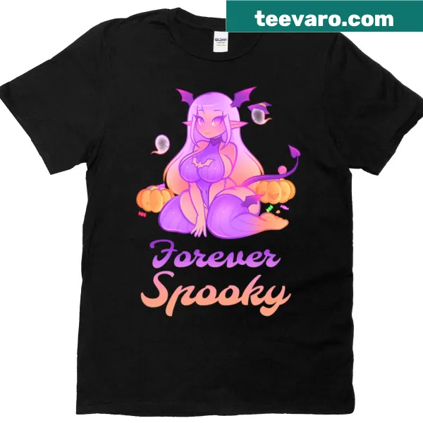 Halloween-themed shirt featuring whimsical designs for the festive season