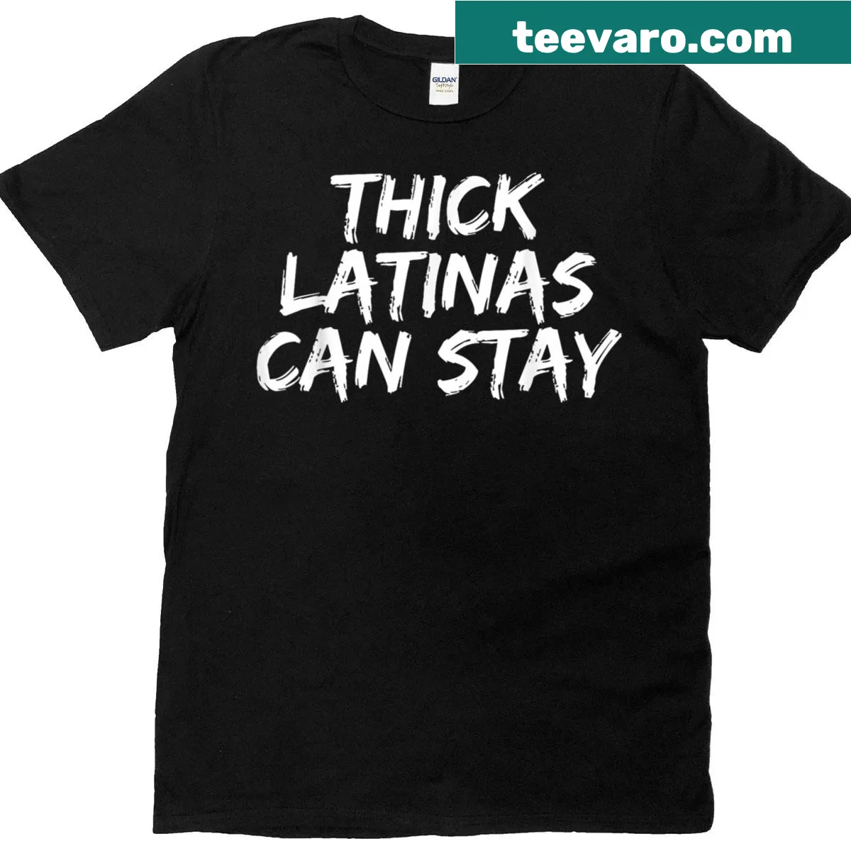 Vintage quote t-shirt that humorously celebrates body positivity for Latinas — on a men's t-shirt