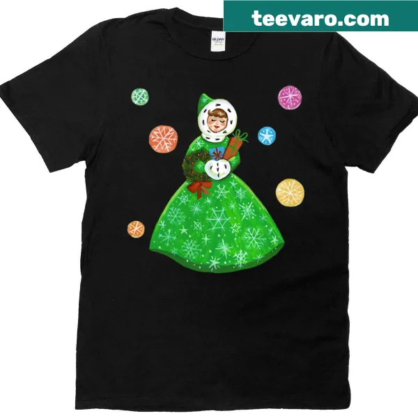 Vintage t-shirt design with gifts illustration