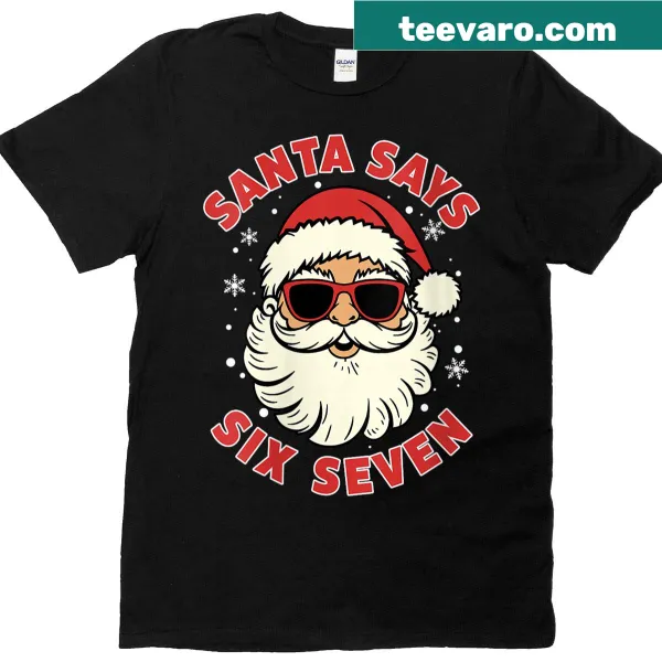 Funny Christmas T-shirt with Gen Z slang for women