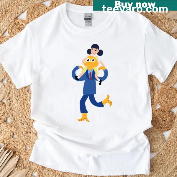 Simple t-shirt with A Nice Walk text design