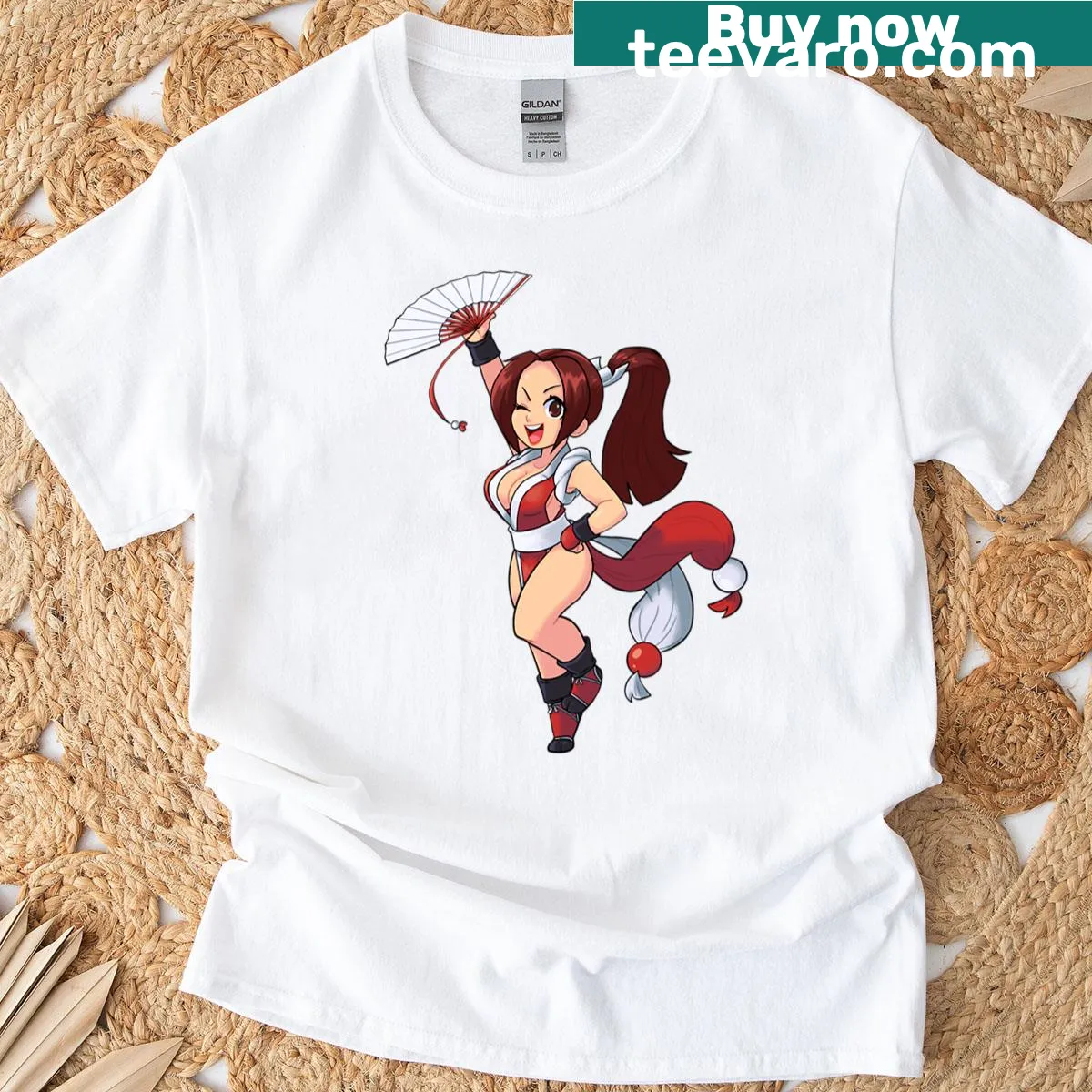 Celebrating Mai T-shirt with festive design — on a men's t-shirt
