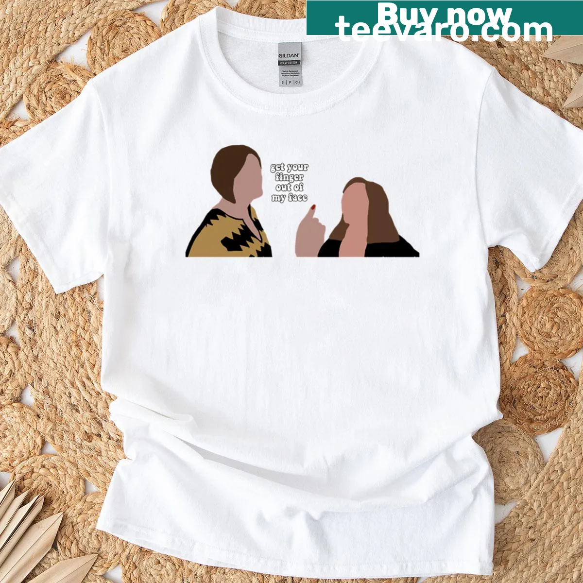 Bold Dance Moms Fight T-shirt with striking typography — on a men's t-shirt