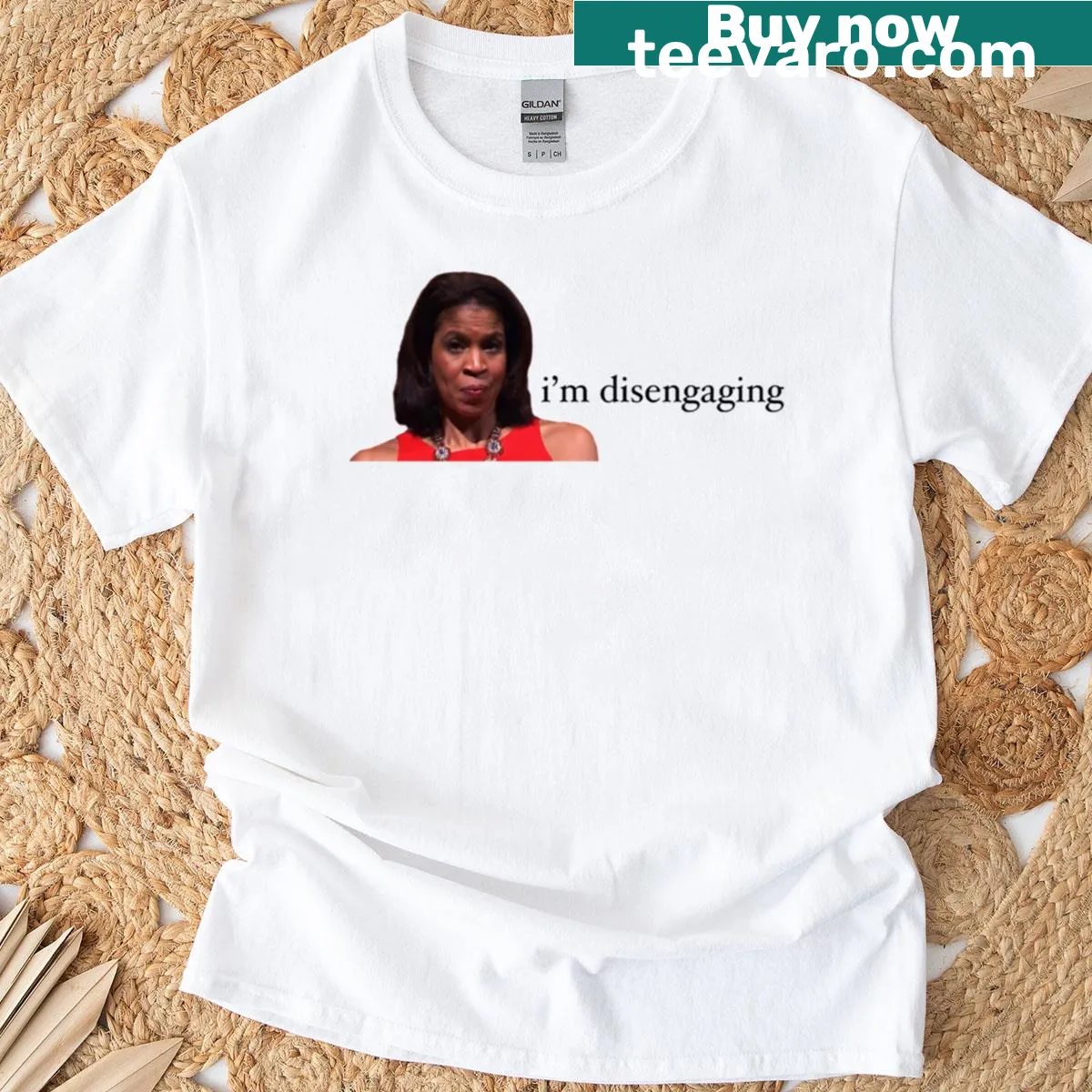 Sarcastic T-shirt for dance moms featuring the phrase 'I'm Disengaging' — on a men's t-shirt