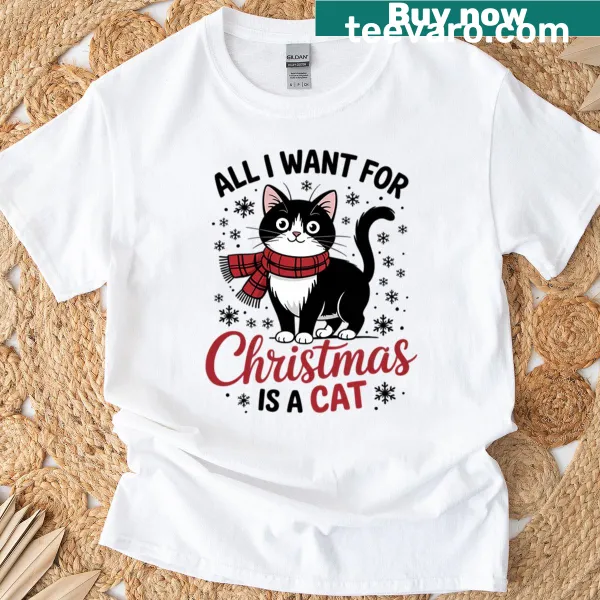 Cute Christmas t-shirt featuring gnomes and 'Joyjoy Merry Christmas' text