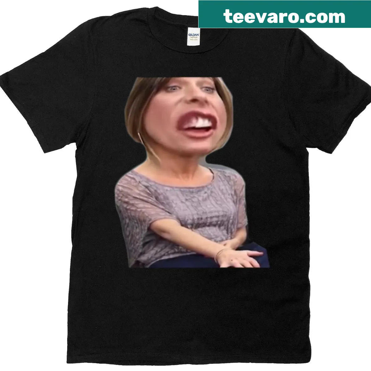 Kelly Dance Moms t-shirt with a fun phrase for supportive moms — on a men's t-shirt