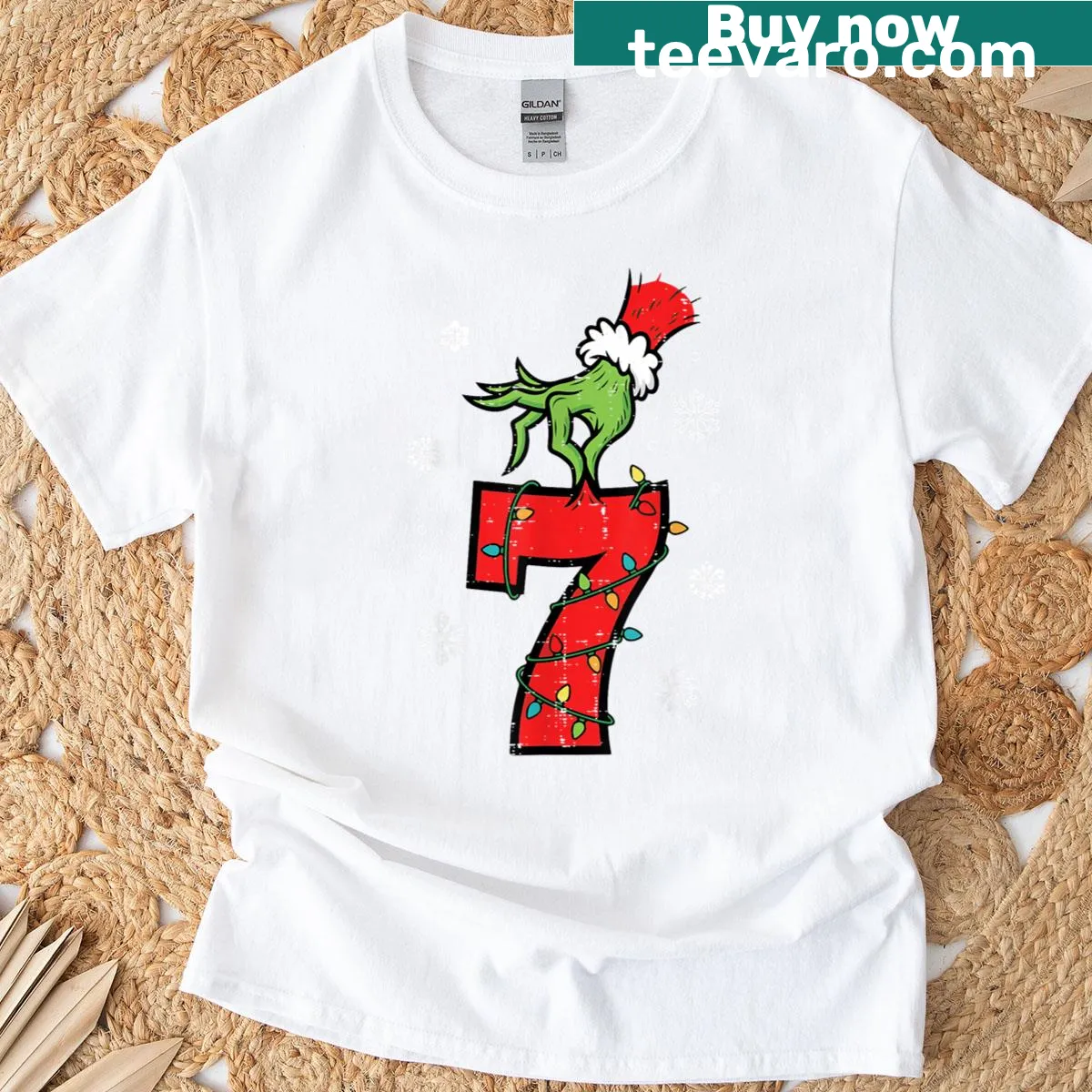 Humorous meme-themed Christmas T-shirt for kids — on a men's t-shirt
