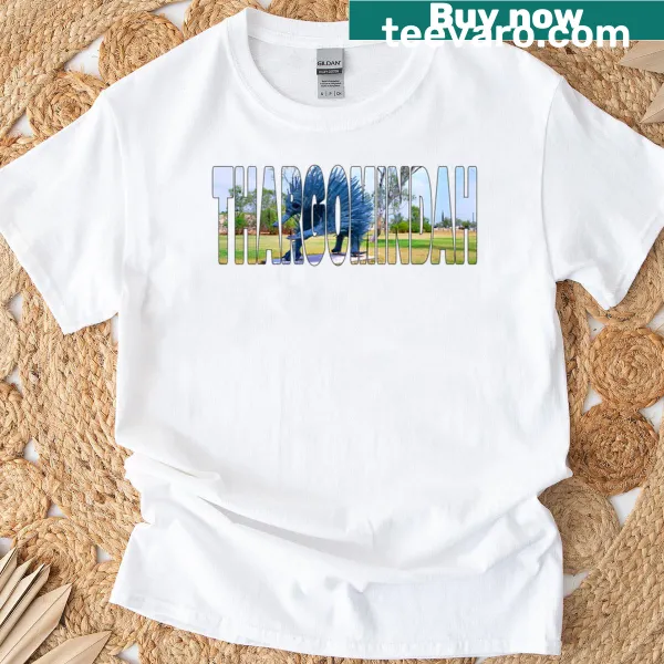Illustrative T-shirt showcasing Thargomindah, Queensland, Australia