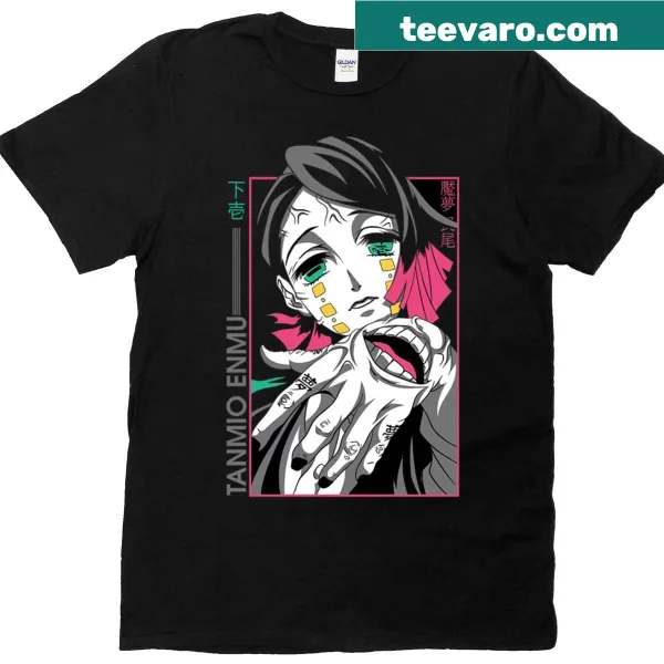 Edgy fantasy illustration of a dream manipulator on a T-shirt
