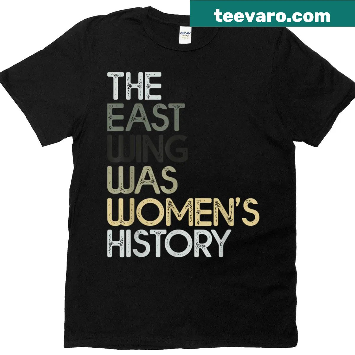 Cute tee featuring illustrations celebrating women in history — on a men's t-shirt