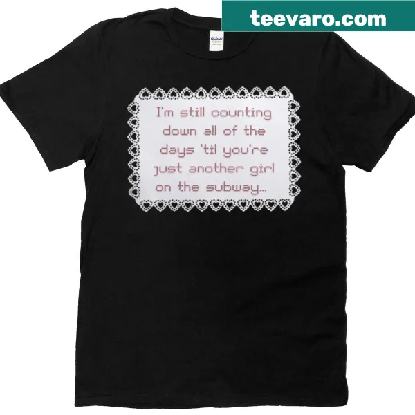 Typographic T-shirt featuring 'The Subway' text