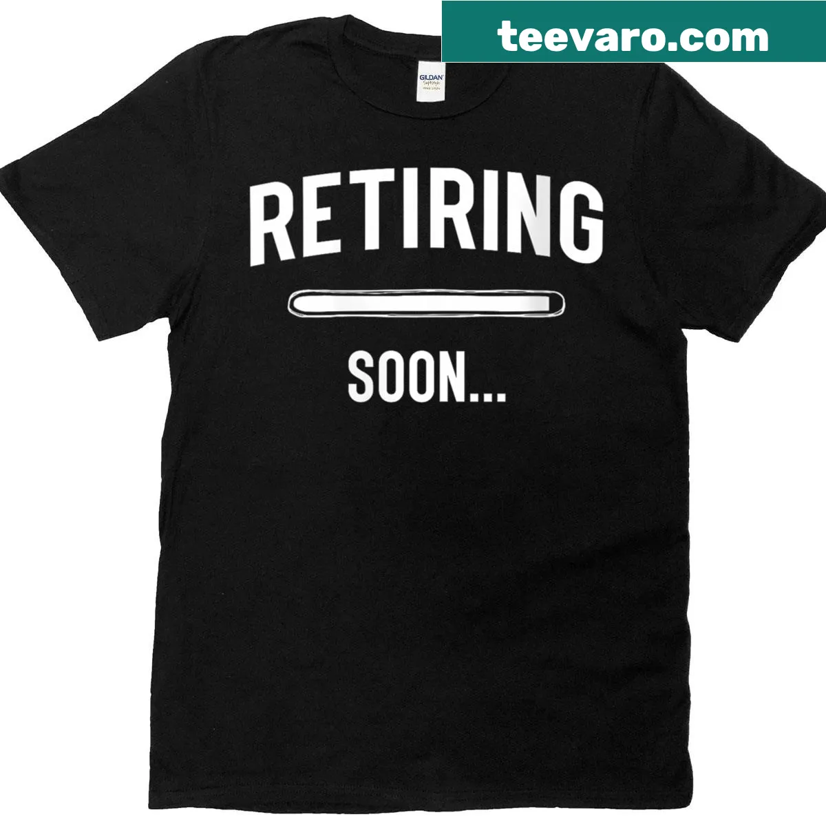 Funny vintage retirement shirt with a humorous saying — on a men's t-shirt