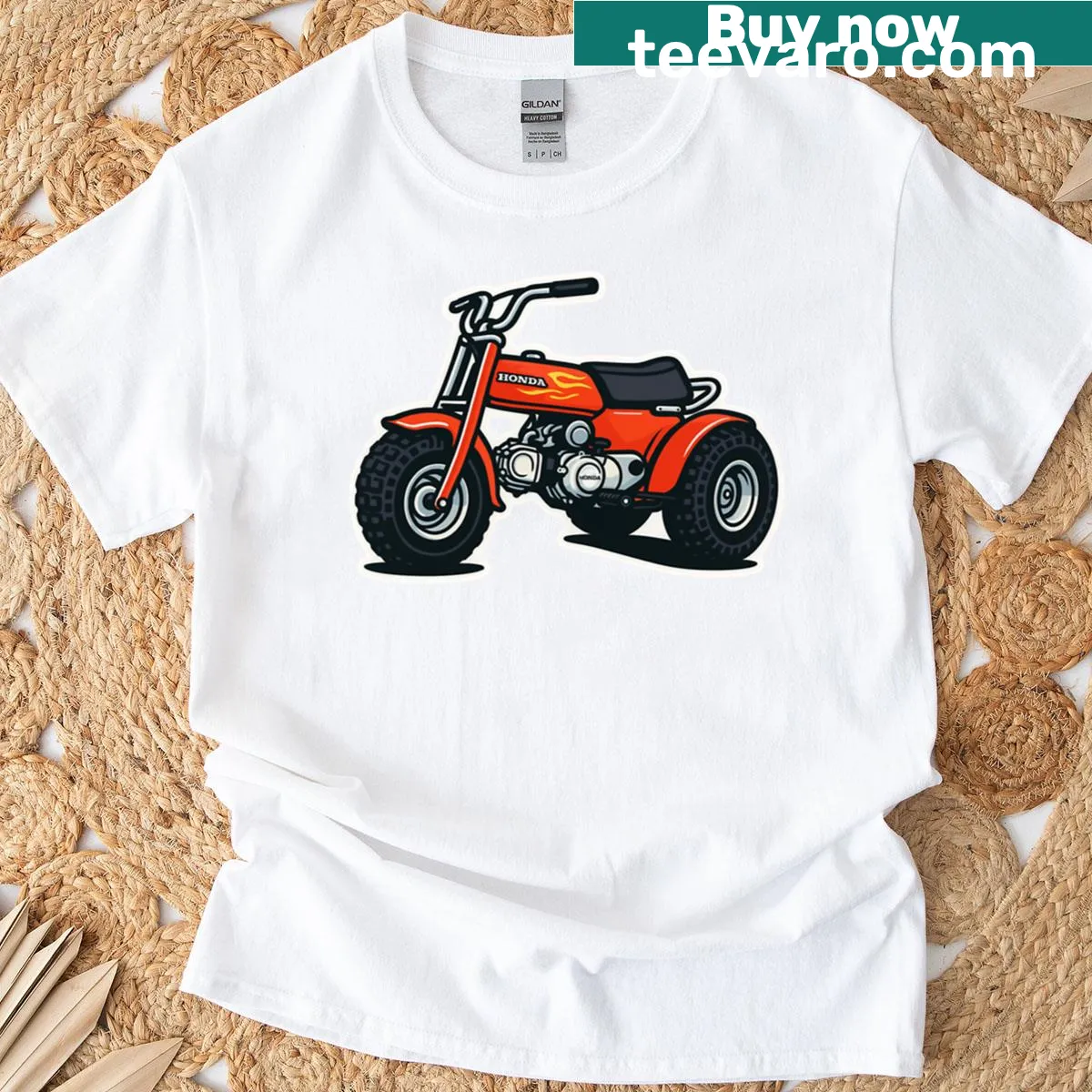 Vintage T-shirt featuring 1973 Atc 70 K0 — on a men's t-shirt