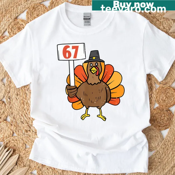 Humorous turkey day meme graphic t-shirt