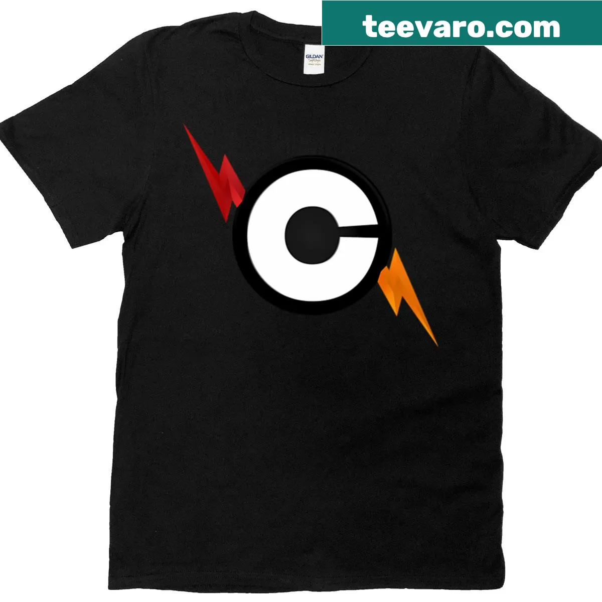Funny T-shirt featuring the phrase 'All Hail The Condiment King.' — on a men's t-shirt