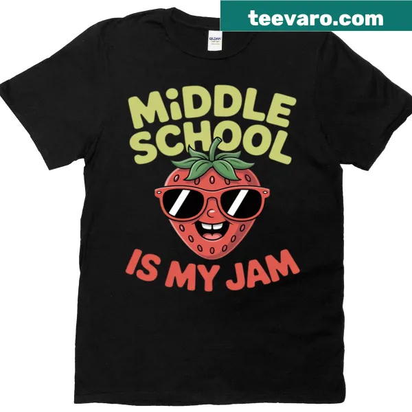 Playful t-shirt with a fun middle school phrase for educators