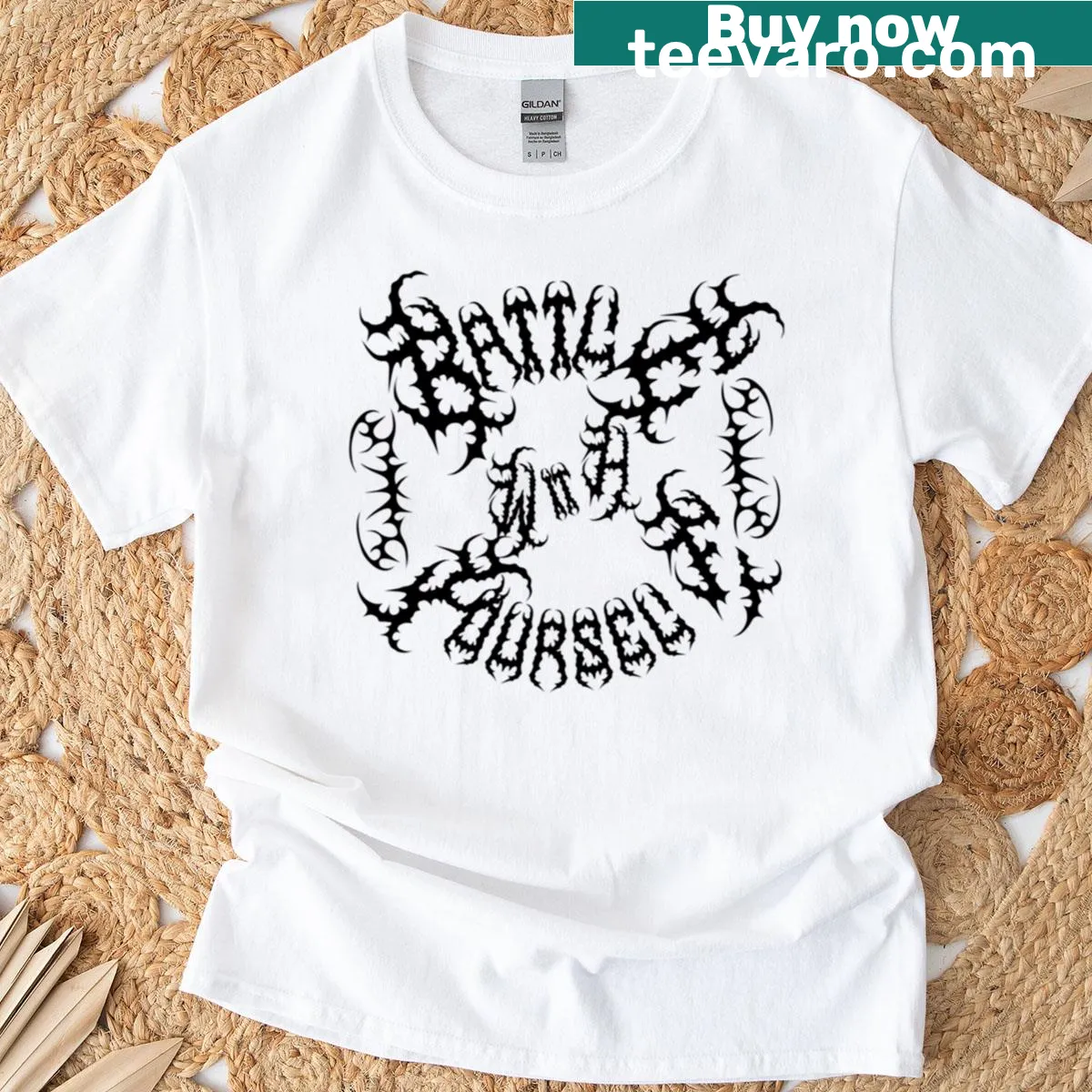 Motivational typography design on a black T-shirt — on a men's t-shirt