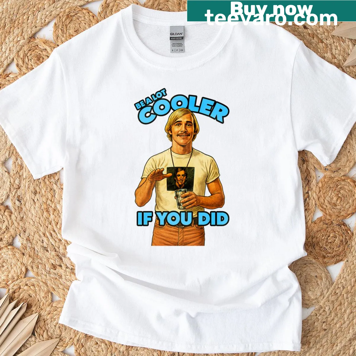 Sarcastic text saying on a humorous t-shirt. — on a men's t-shirt