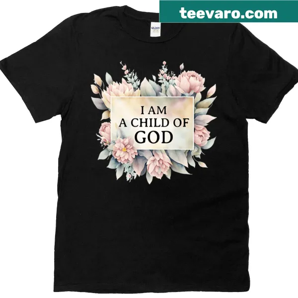 Inspirational Child Of God typographic t-shirt