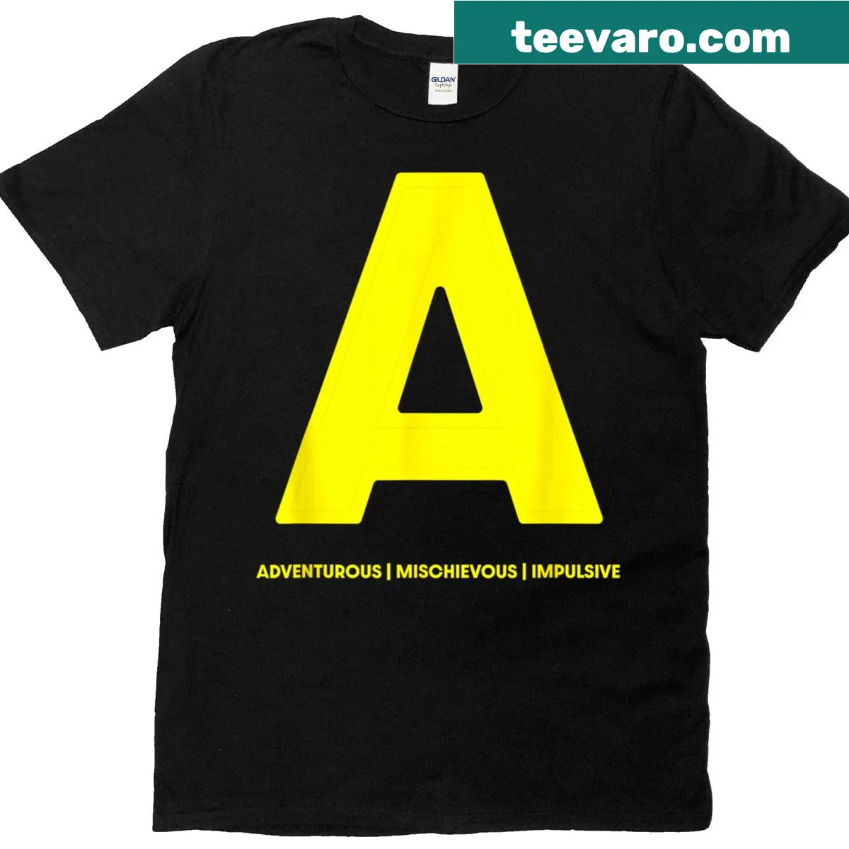 Chipmunks Alvin letter print T-shirt for Halloween — on a men's t-shirt