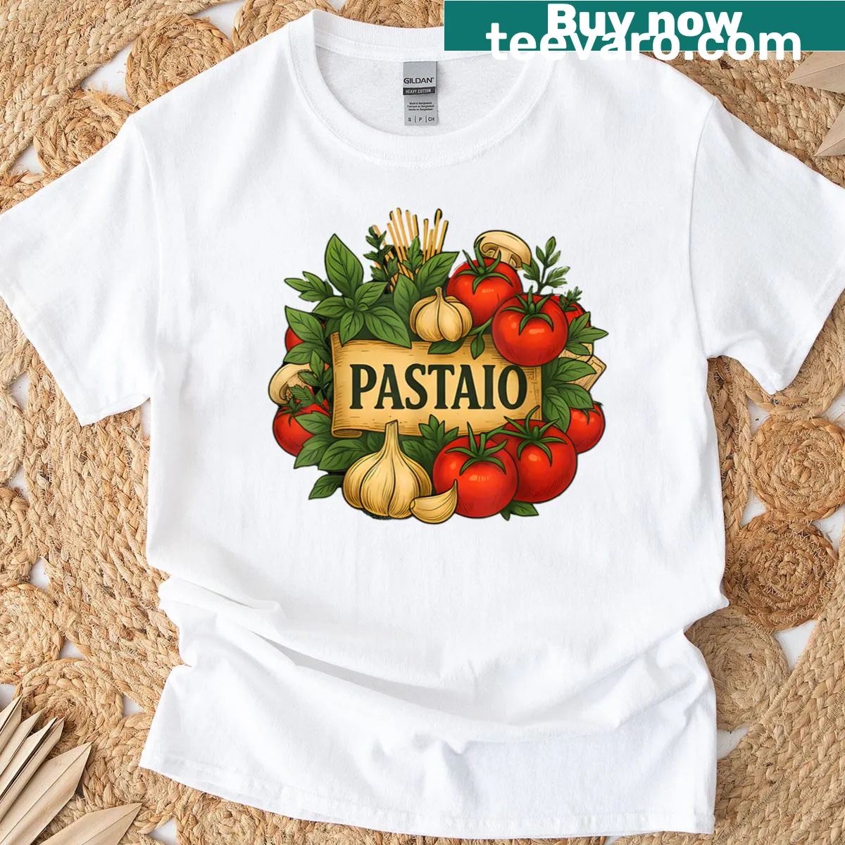 Funny pregnancy announcement T-shirt with a playful design — on a men's t-shirt