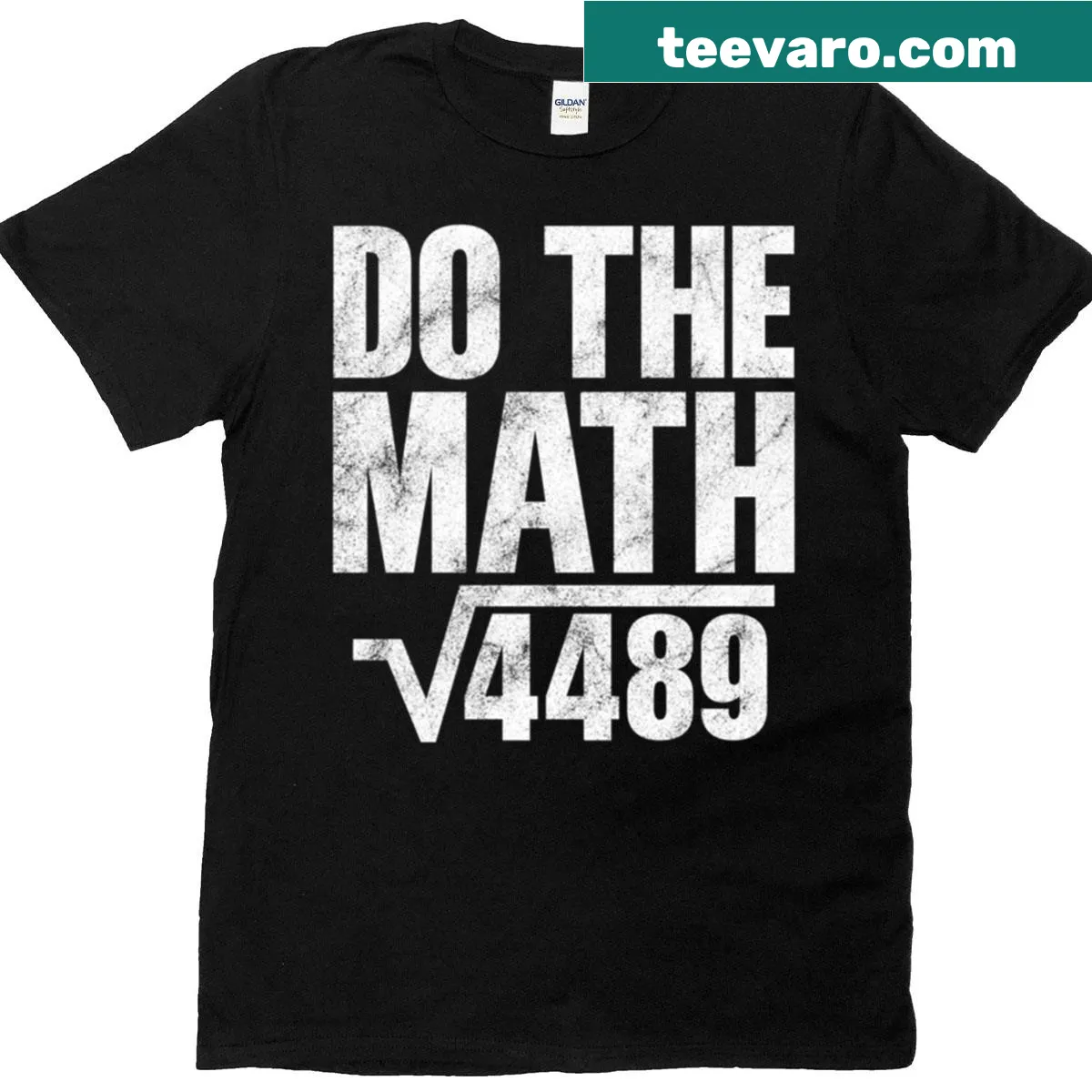 Trendy t-shirt with 'Do The Math 67' meme reference — on a men's t-shirt
