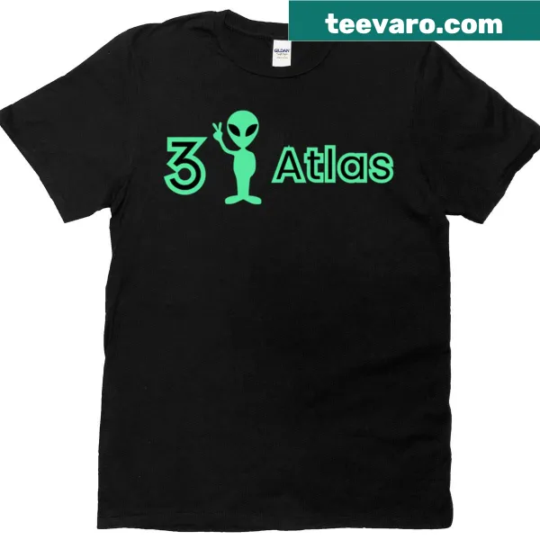 Whimsical alien graphic T-shirt with humorous illustration