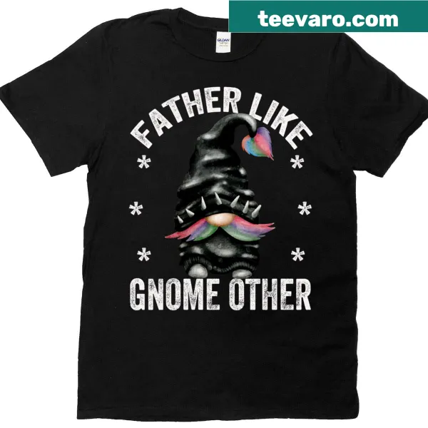 T-shirt with a funny punk rock gnome graphic