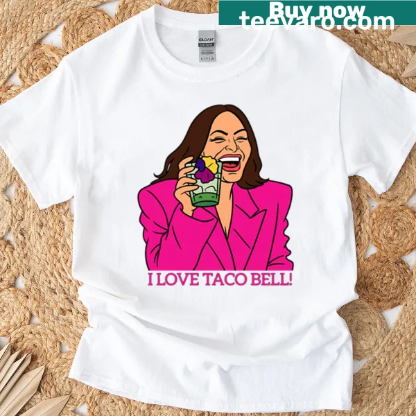 Funny Taco Bell t-shirt with cartoon art and meme references