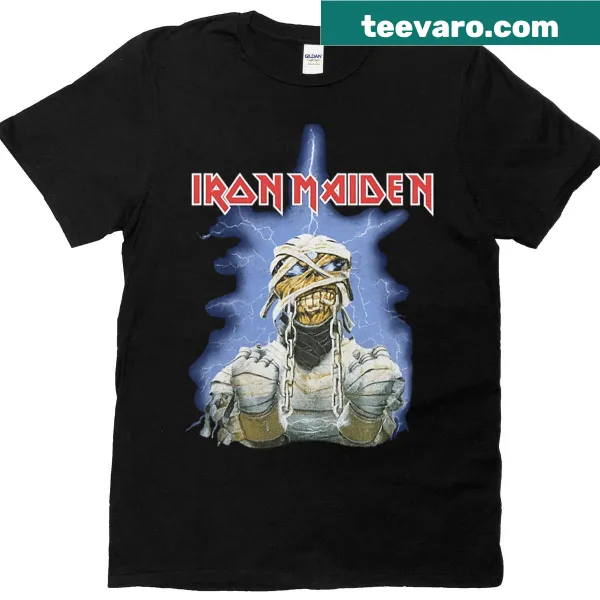 Iron Maiden themed t-shirt featuring Life After Death design