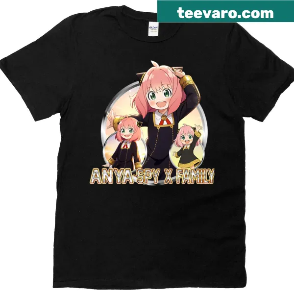 Cute chibi girl graphic on a t-shirt for fans of gaming and anime.