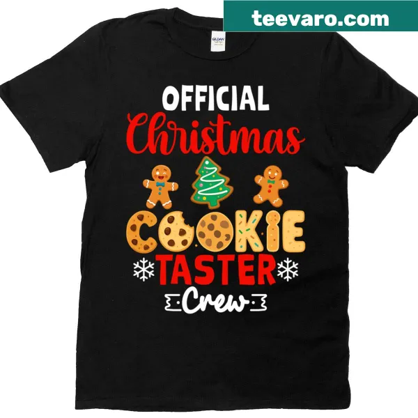 Official Christmas Cookie Tester Crew T-shirt for the holiday season