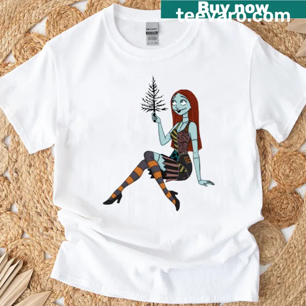 Pin-up illustration of Sally from Nightmare Before Christmas