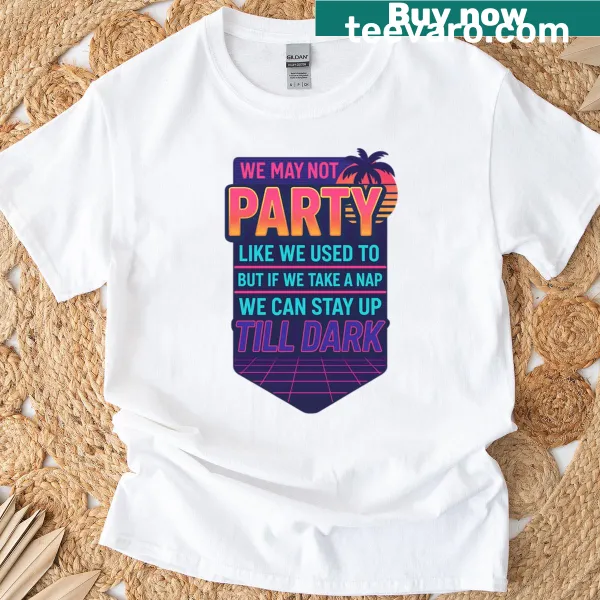 Retro Wave 80s nap humor t-shirt