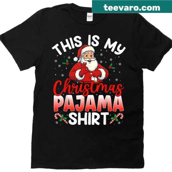 Funny Christmas meme t-shirt featuring Santa for men