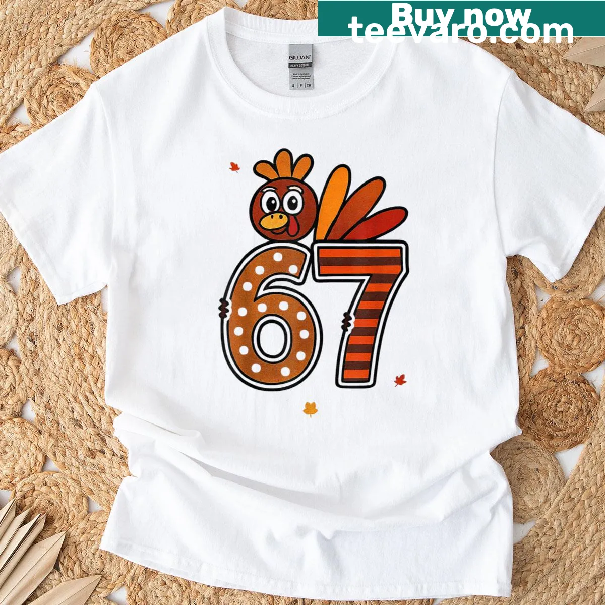 Funny Thanksgiving teacher t-shirt featuring a turkey meme — on a men's t-shirt
