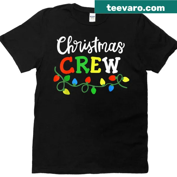 Matching family Christmas crew t-shirt for everyone