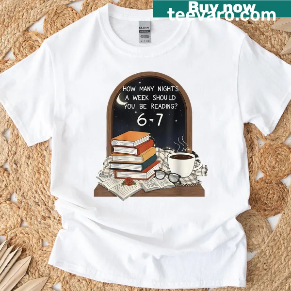 Meme-style T-shirt for English teachers with 'Reading 67' print