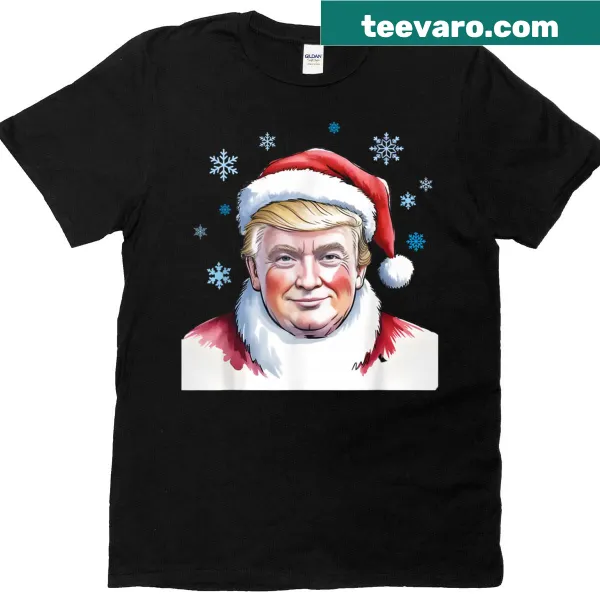 Political Santa design with humorous elements
