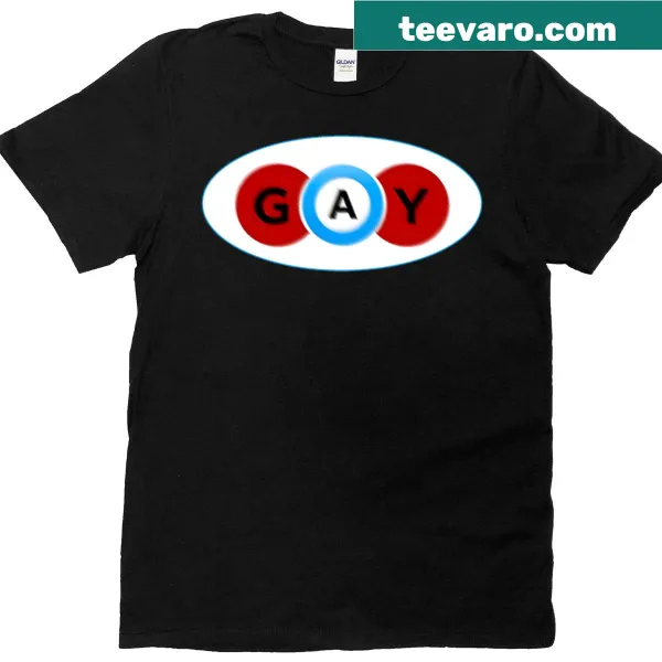 Simple Gay T-shirt featuring bold typography