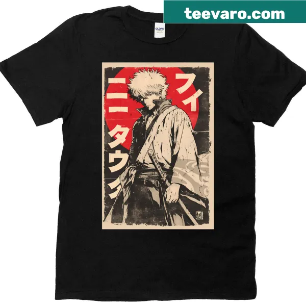Fun T-shirt featuring a Gintoki-inspired graphic and Chad Energy theme