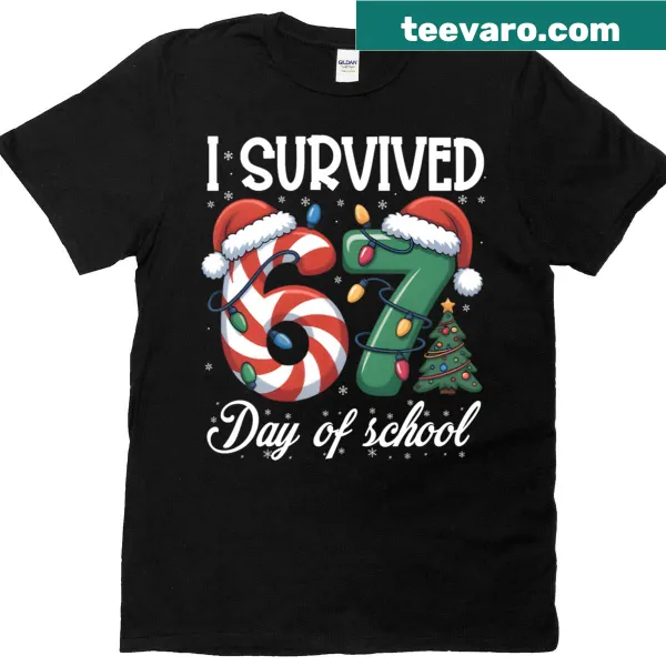 Funny survival school T-shirt with 90s design
