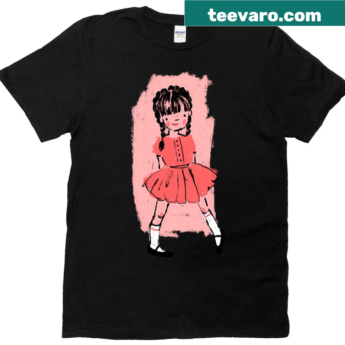 Empowering T-shirt for women with text about being in a league of her own — on a men's t-shirt
