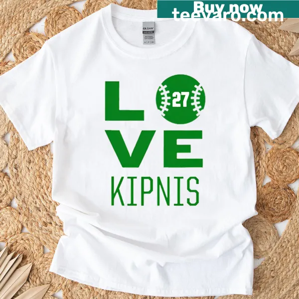 Illustration of Jason Kipnis for a love gameday T-shirt