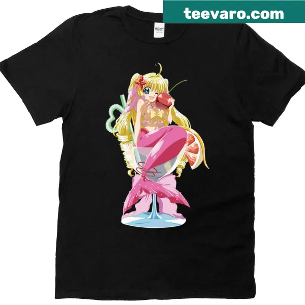 Charming mermaid-themed T-shirt featuring Nanami Ruchia