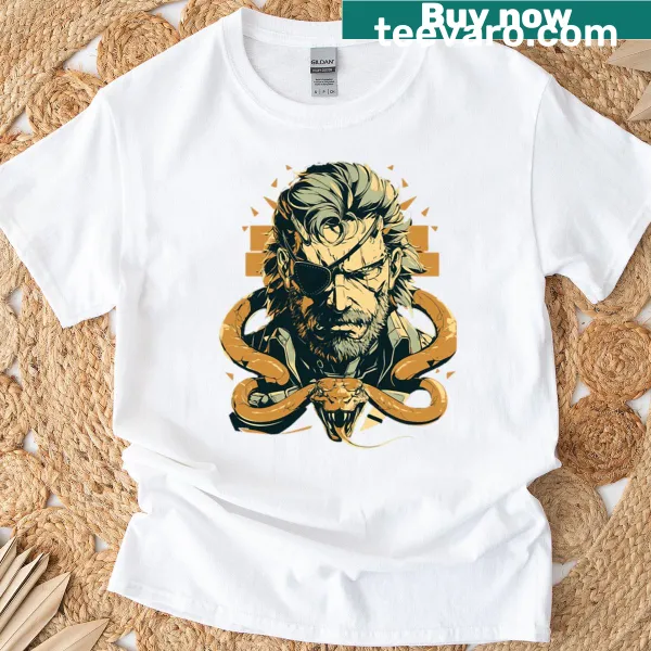 Vintage T-shirt inspired by the Metal Gear Solid video game series