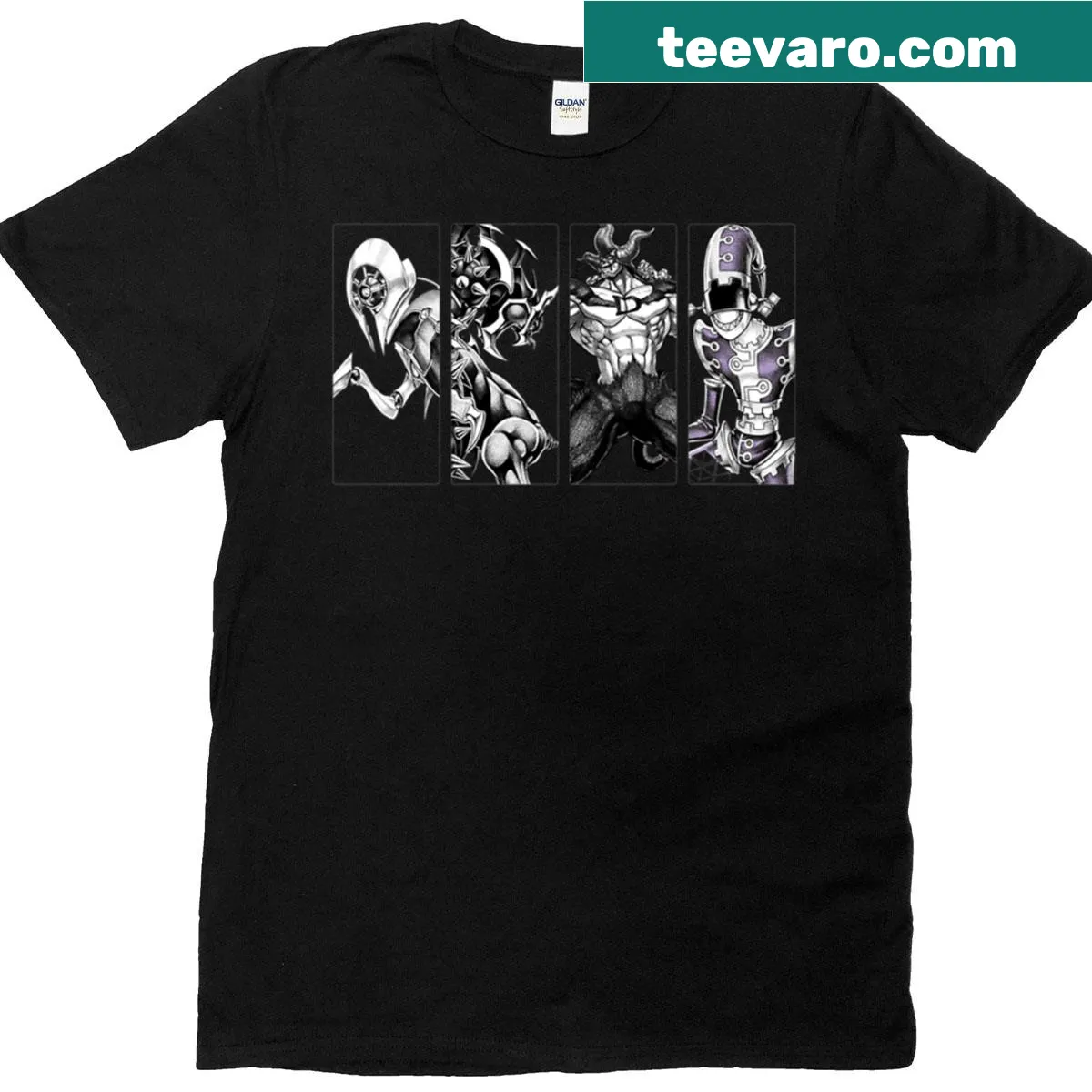 Funny t-shirt with 'Tele-dad' phrase in playful typography — on a men's t-shirt