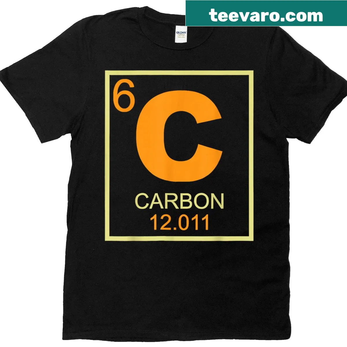 Funny T-shirt with Number 6 meme related to science and teaching — on a men's t-shirt