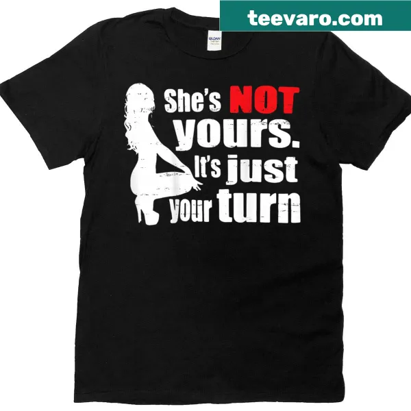 Minimalist typography graphic on the back of T-shirt