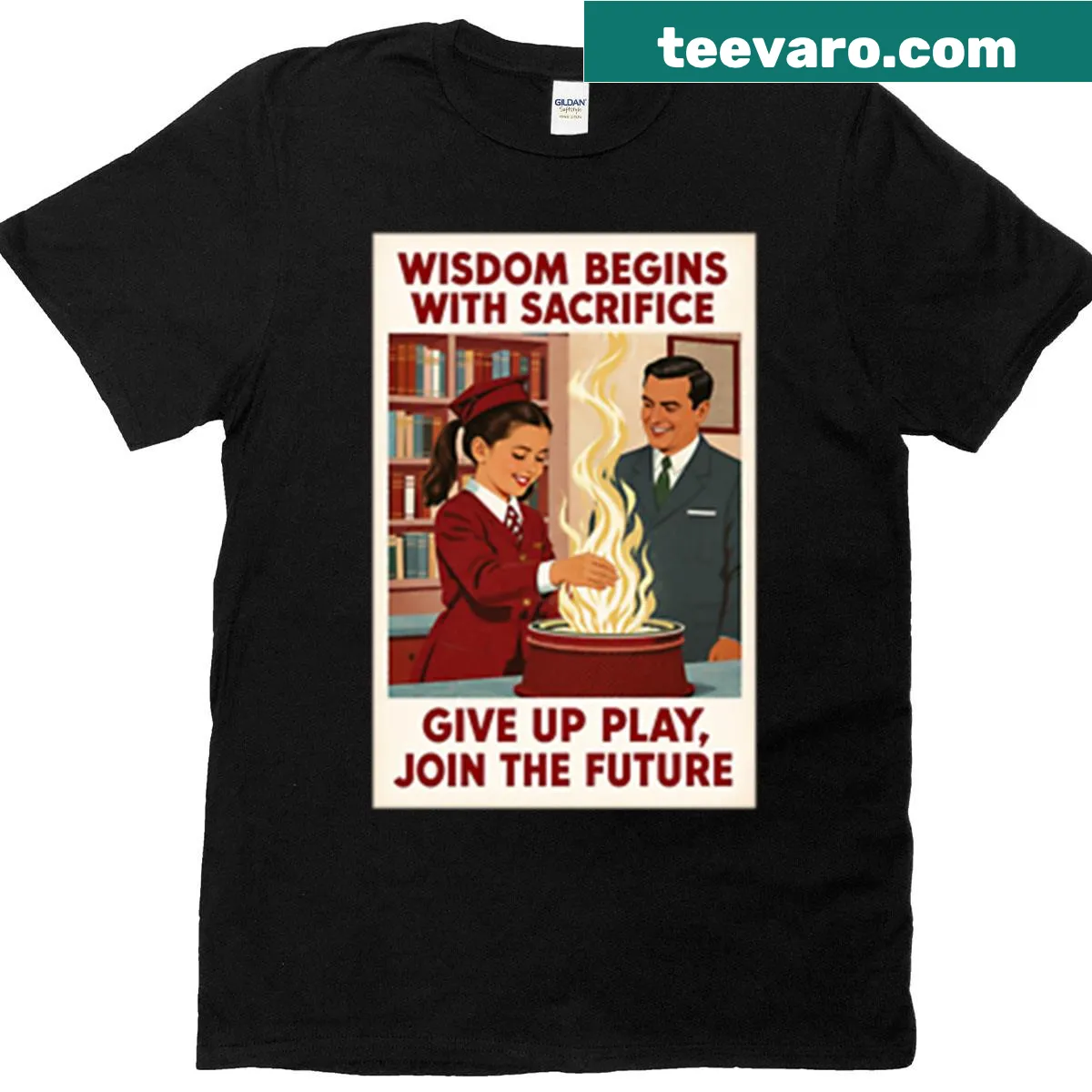 Thought-provoking Sacrifice Of Play graphic T-shirt — on a men's t-shirt